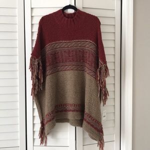 Free people poncho
